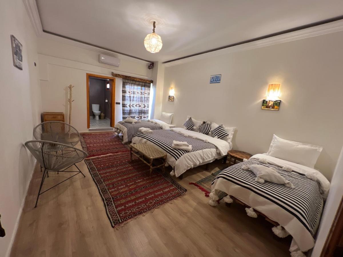 Hôtel Soleil Bleu à Boumalne Extérieur photo